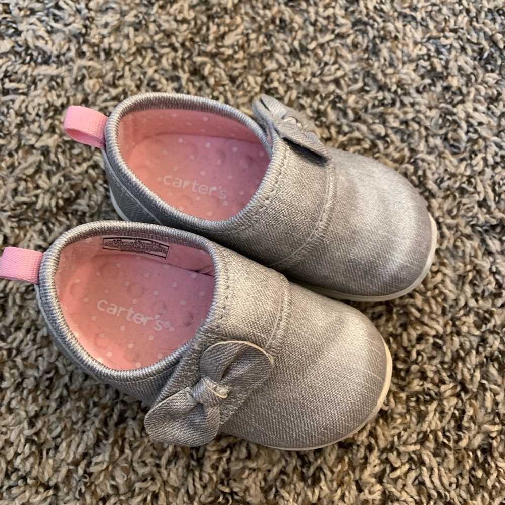 Metallic Silver Party Shoes